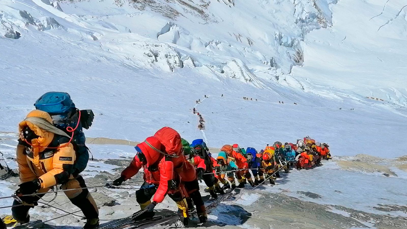 Conquering the Summit of Mount Everest climbing season