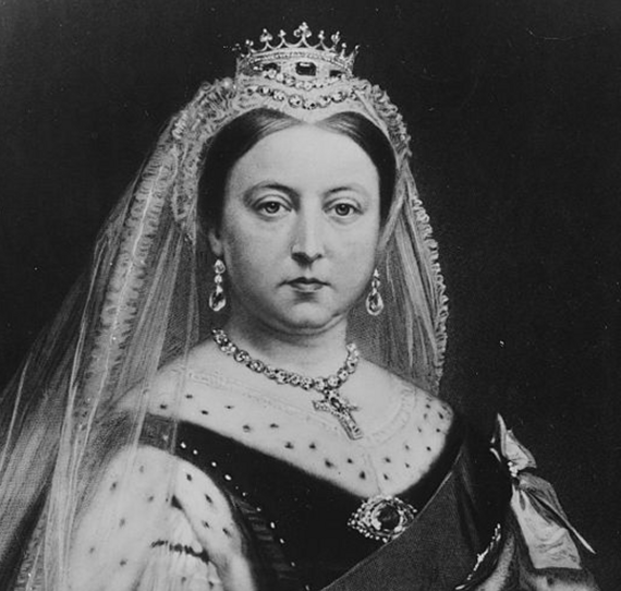 Queen Victoria and her Sapphire Coronet