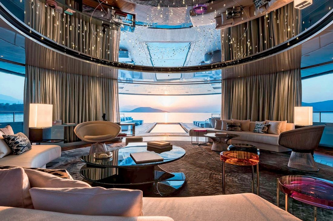 Superyachts luxury inside