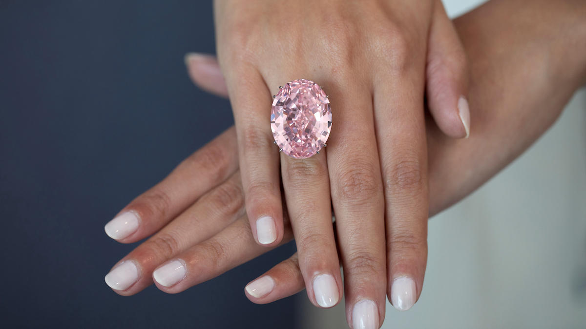 The Pink Star Diamond most expensive fashion item 